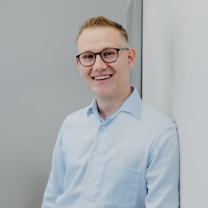 Liam Pusch lächelnd